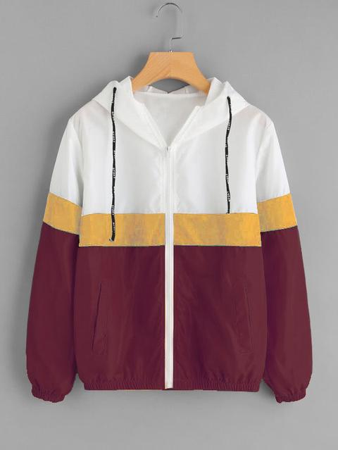 Chubasquero Color Block