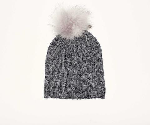 Gorro Metalizado Pompón