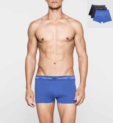 Boxer A Vita Bassa In Confezione Da 3 - Cotton Stretch