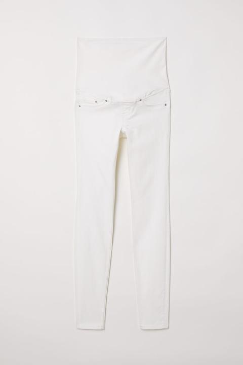 Mama Super Skinny Jeans - Blanco