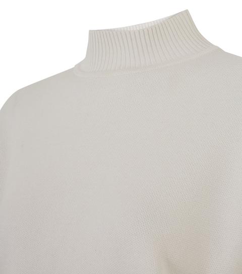 Off White High Neck Jumper New Look