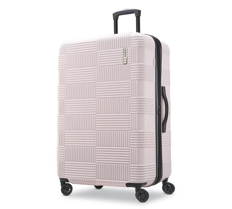 American Tourister 28" Checkered Hardside Suitcase - Pink