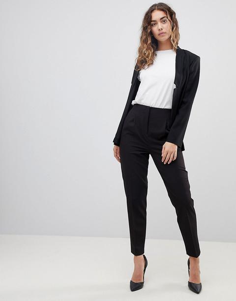 Asos Design Mix & Match Cigarette Trousers-black