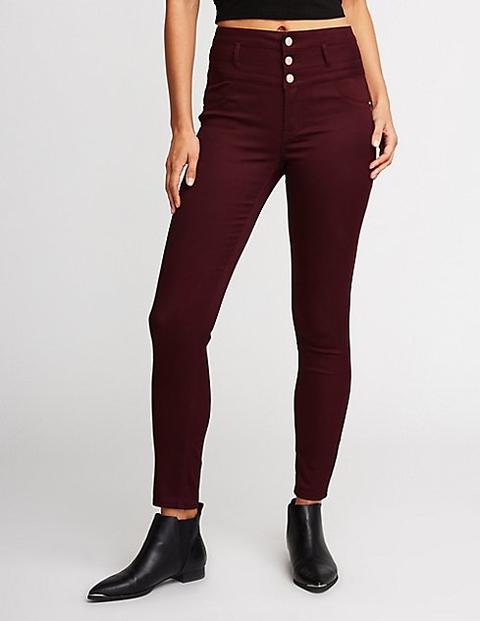 charlotte russe high waisted pants