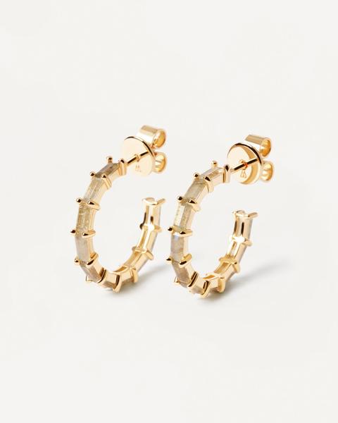 Pistil Gold Earrings