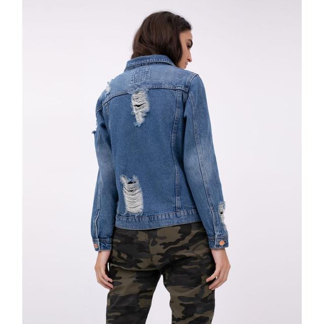 jaqueta jeans da renner