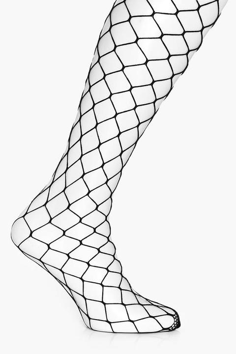 Large Scale Fishnet Tights
