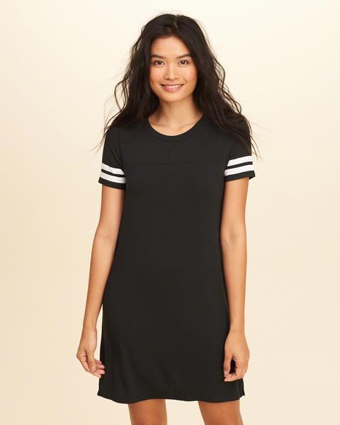 hollister t shirt dress