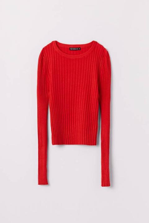 Maglia Costine Girocollo