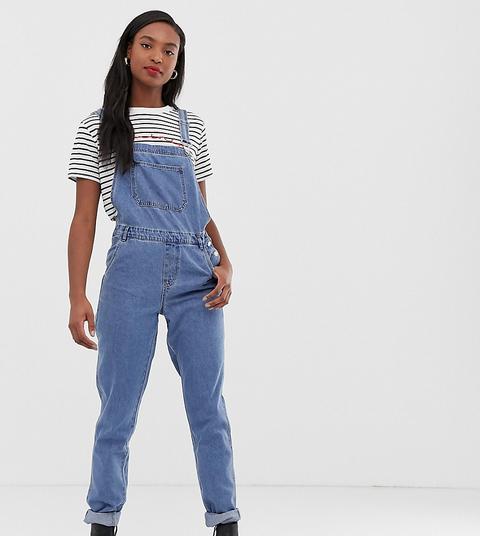 Peto Vaquero De Only Tall-azul de ASOS en 21 Buttons