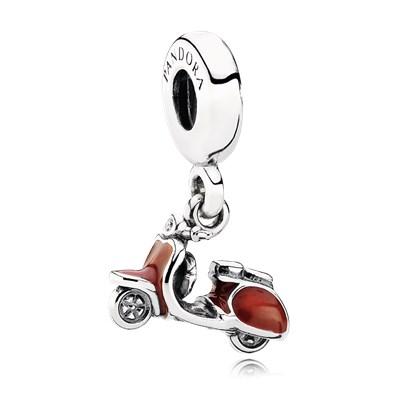 Charm Con Pendente Scooter