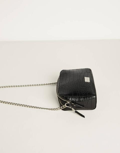 Bolso Bandolera Con Cadena