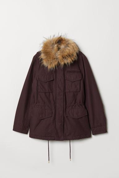 H & M - Parka Corto - Rosso