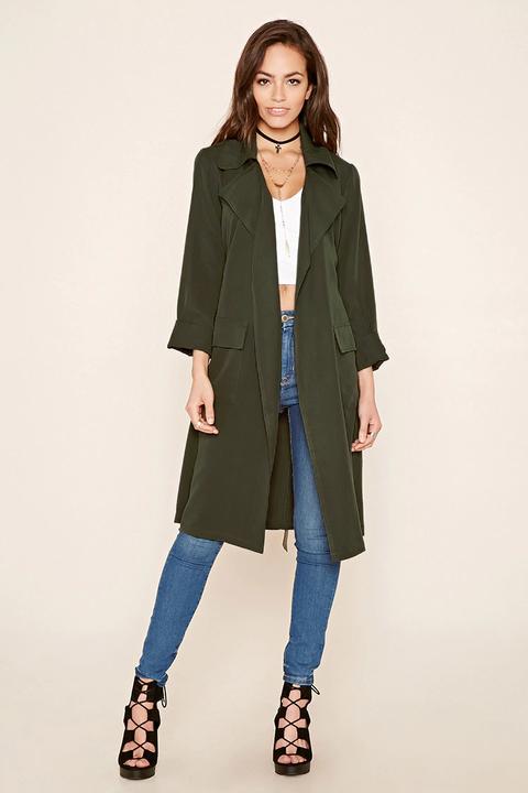 Belted Trench Jacket