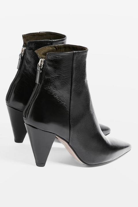 Womens Mambo Ankle Boots - Black, Black