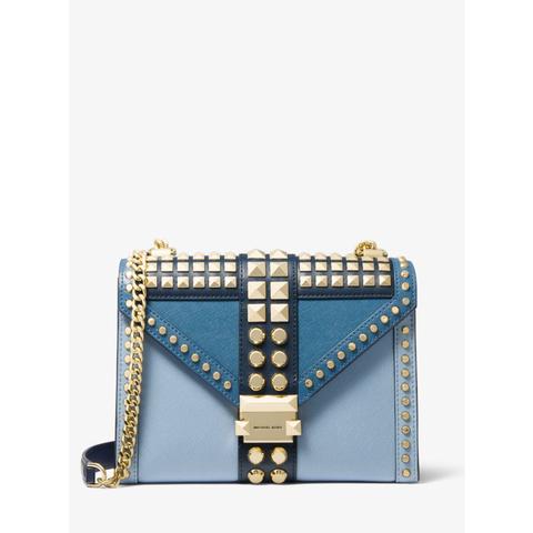 Bolso De Hombro Whitney Grande Transformable De Piel Saffiano Con Tachuelas  from Michael Kors on 21 Buttons