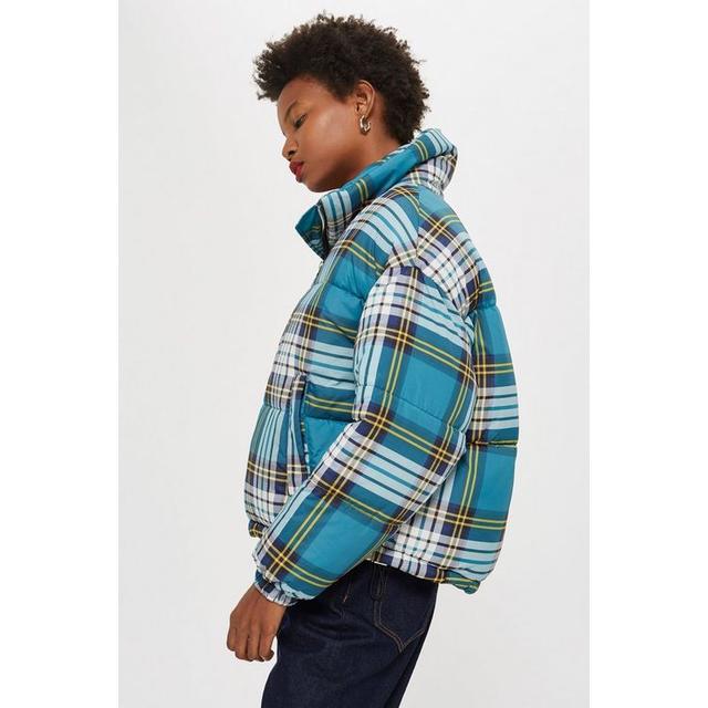 tartan jacket topshop