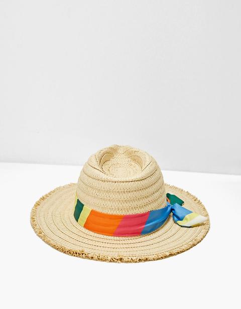 Sombrero Fedora Detalle Pañuelo