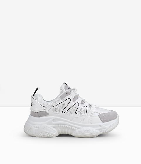 nike blancas con plataforma