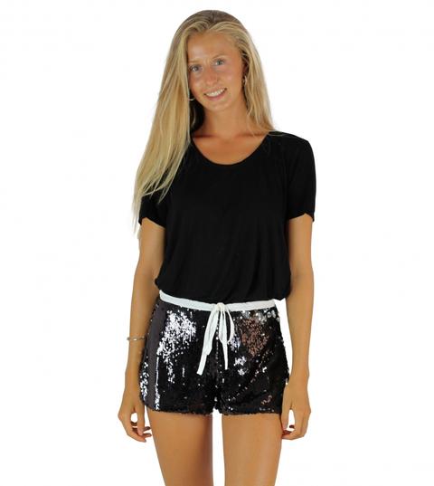 Bling Shorts • Negro