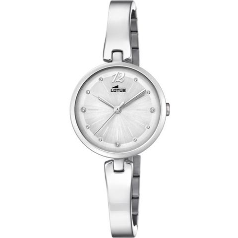 Reloj Lotus Bliss 18445/1 Blanco Correa De Acero, Mujer