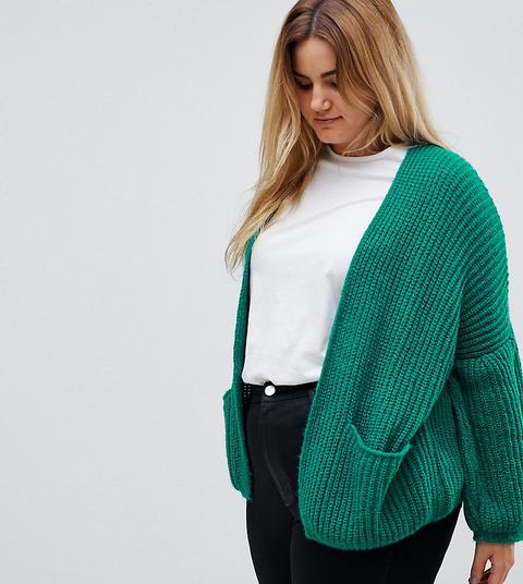 Cárdigan Grueso Extragrande De Asos Curve