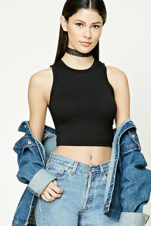 Ribbed Crop Top