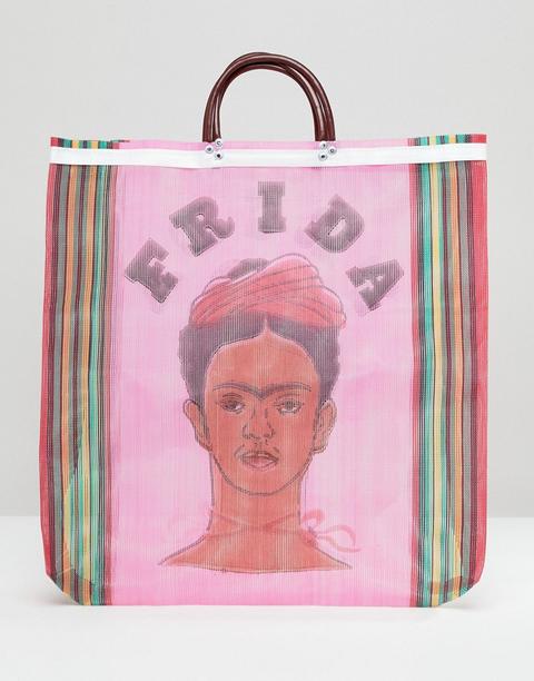 Rock N Rose Frida Shopper Bag - Pink