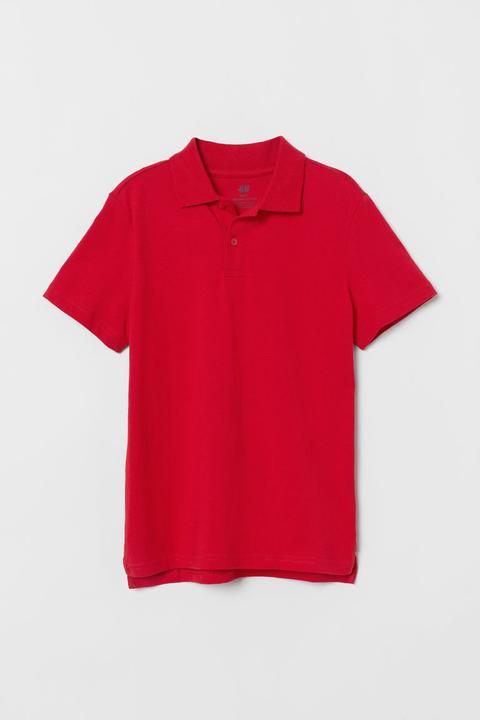 H & M - Polo - Rojo