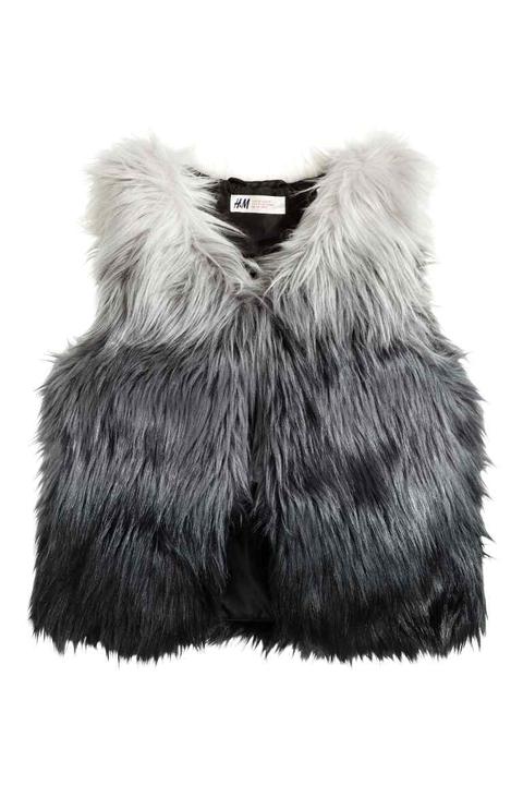 Gilet In Pelliccia Sintetica