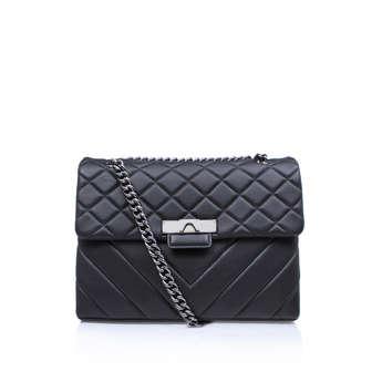 kurt geiger black shoulder bag