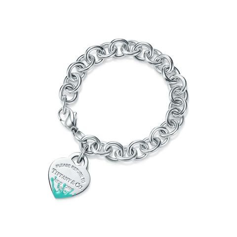 Collezione Return To Tiffany™ Bracciale Heart Tag Color Splash