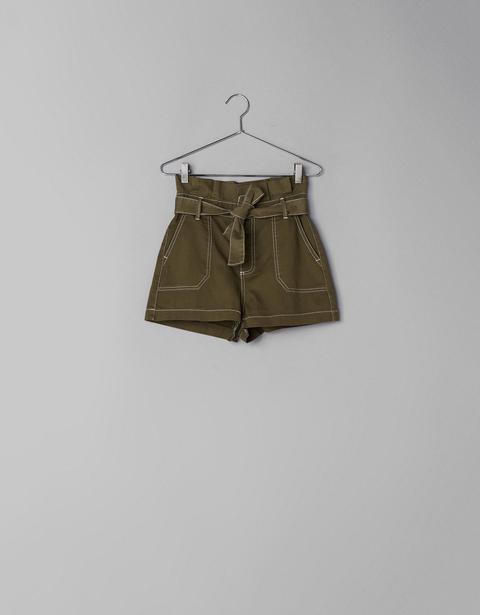 Shorts Con Cintura