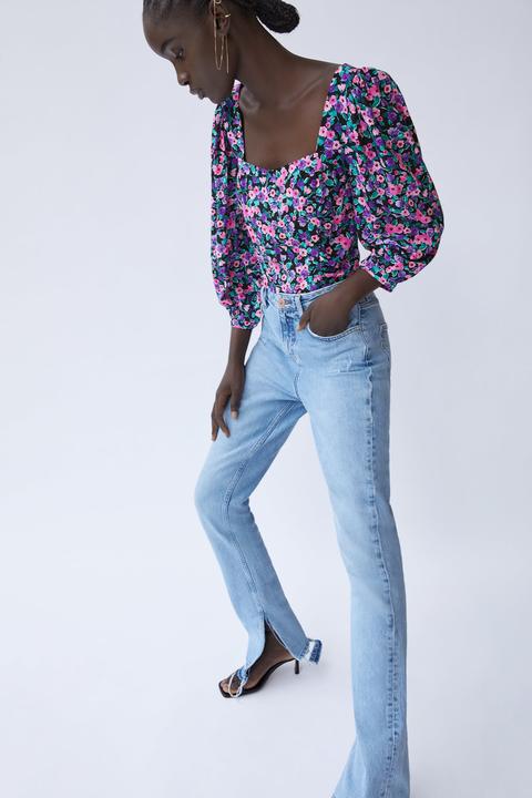 Cuerpo Cropped Estampado