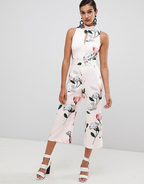Mono Largo De Neopreno Con Estampado Floral De Coast