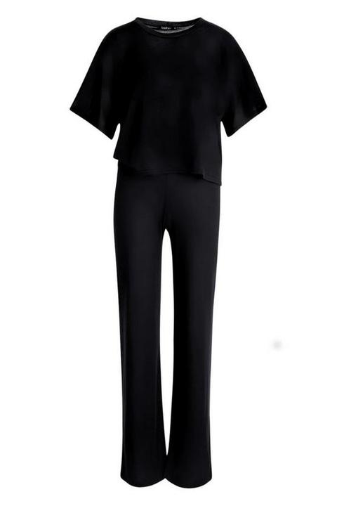 Wide Leg Trouser Knitted Lounge 