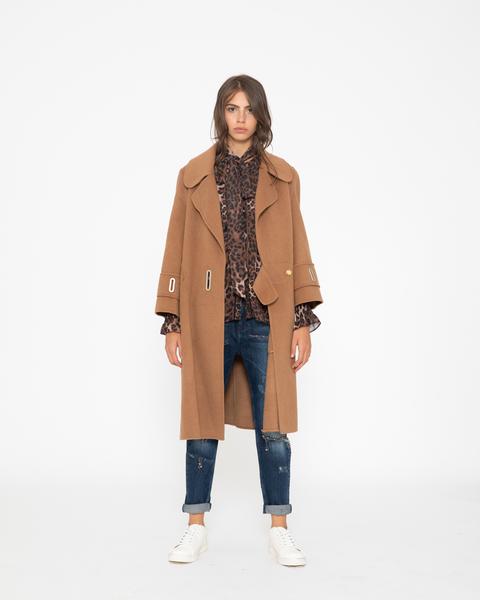 Cappotto Lungo Misto Lana Ensenada