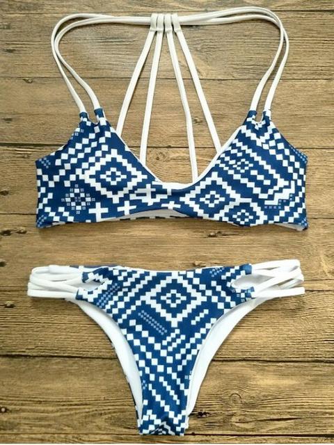 Dos Tonos De Tiras Volver Bikini