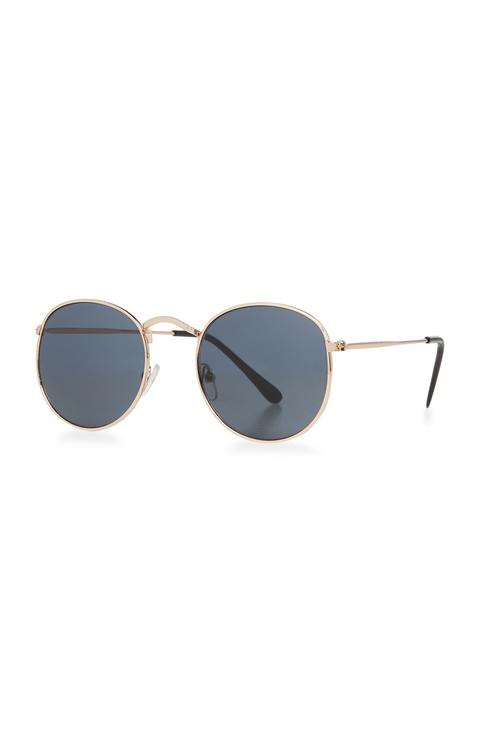 Retro Metal Round Sunglasses