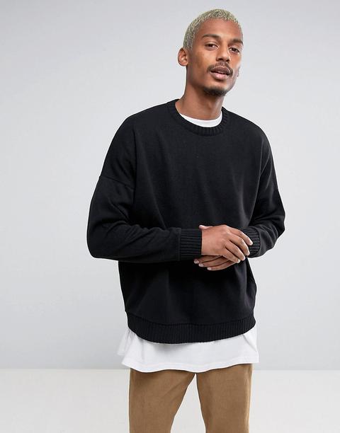 Asos - Maglione Nero - Nero