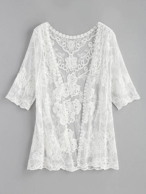 Kimono Trasparente White