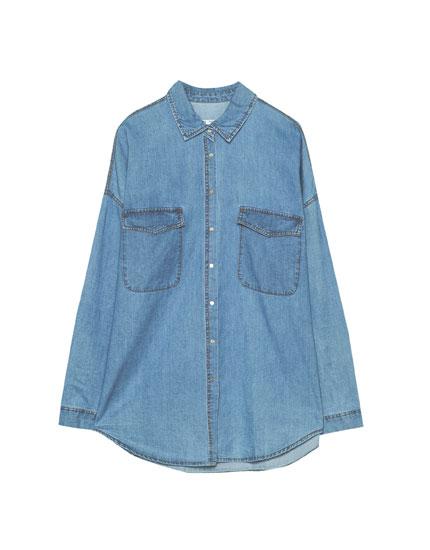 Camisa Denim Oversized