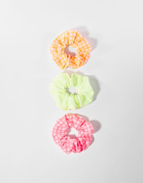 Set 3 Coleteros Cuadro Vichy Fluor