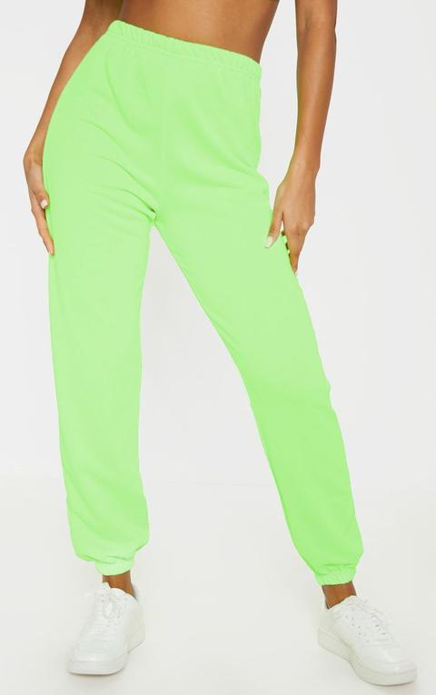 neon lime joggers