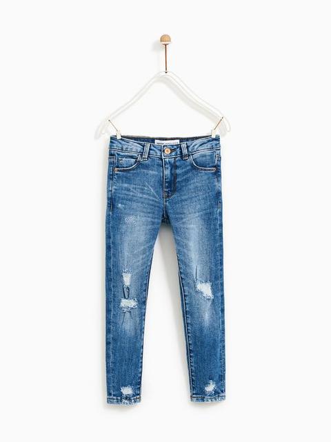 Jeans Strappi