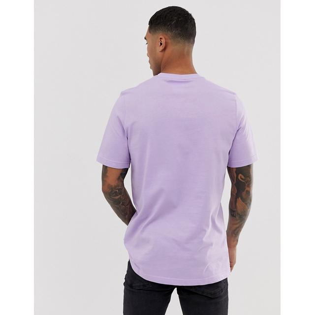 adidas lilac t shirt
