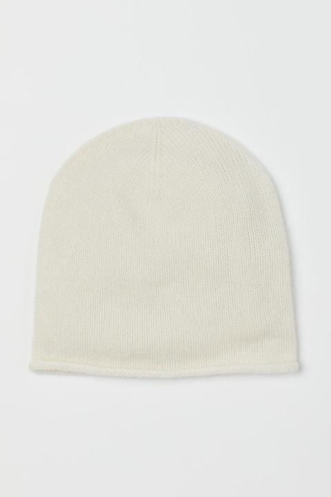 Gorro De Cachemira - Blanco