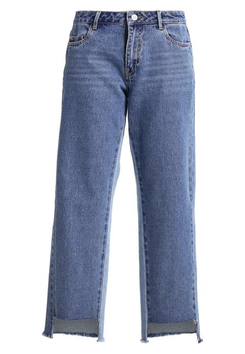 Only Onlchuck Crop Vaqueros Rectos Medium Blue Denim