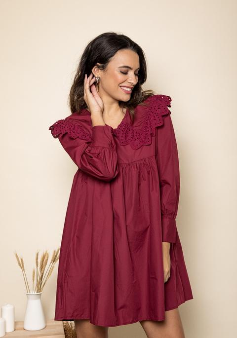 Vestido Catalina Burdeos