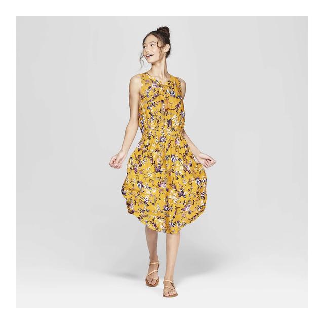 target mustard dress